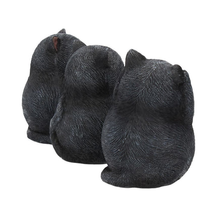 Nemesis Now Three Wise Fat Cats 8.5cm