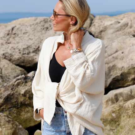 WILD LEOPARD Beach Shirt