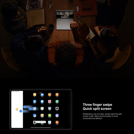 Xiaomi Pad 6 Pro, 11.0 inch, 12GB+256GB, MIUI 14 Qualcomm Snapdragon 8+ 4nm Octa Core up to 3.2GHz, 20MP HD Front Camera, 8600mAh Battery (Blue)