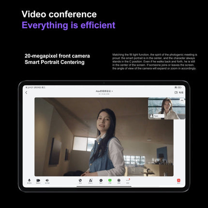 Xiaomi Pad 6 Pro, 11.0 inch, 12GB+256GB, MIUI 14 Qualcomm Snapdragon 8+ 4nm Octa Core up to 3.2GHz, 20MP HD Front Camera, 8600mAh Battery (Blue)