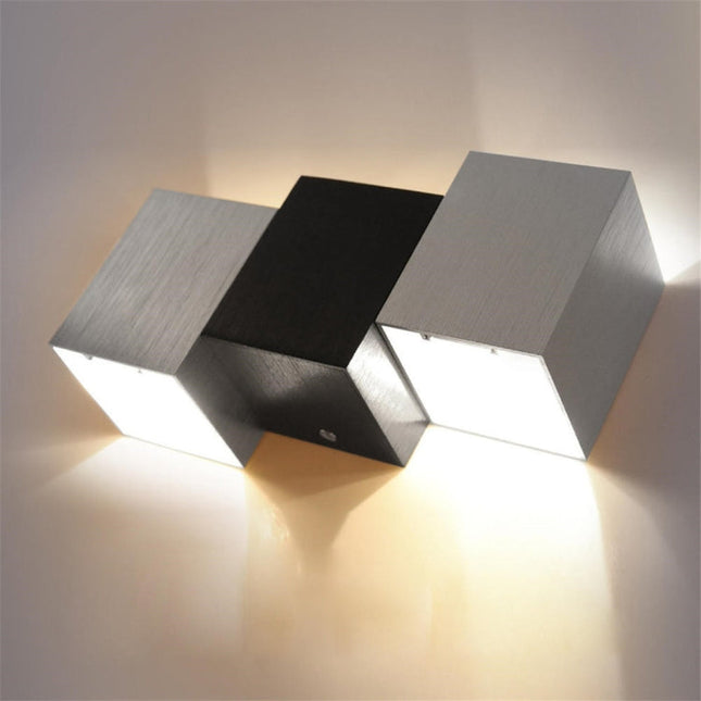 6W Stair Kitchen Bathroom Laundry Room Hallway Closet LED Wall Lamp, AC 110-240V (Warm White)