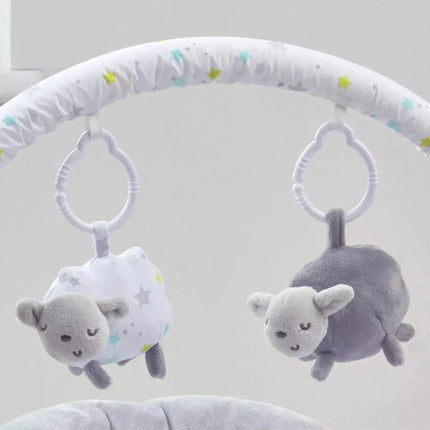 East Coast Counting Sheep Baby Bouncer - Grey