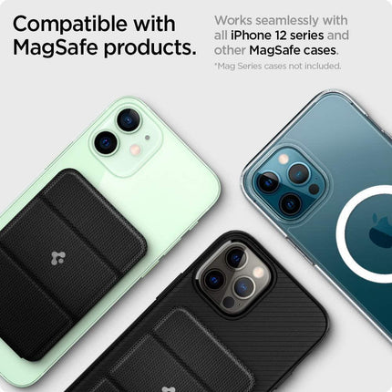 MagSafe Card Holder Wallet - Magnetic Phone Card Case for iPhone - Slim Leather Card Holder Accessory