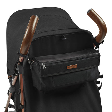 Ickle Bubba Discovery Prime Stroller Black on Rose