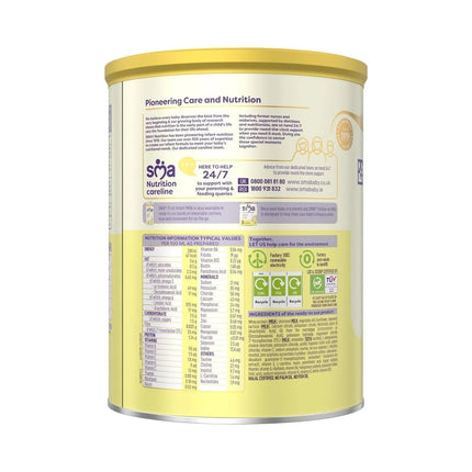 SMA Pro 1 First Infant Milk Formula from Birth 800g