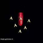 Letter A / Gold