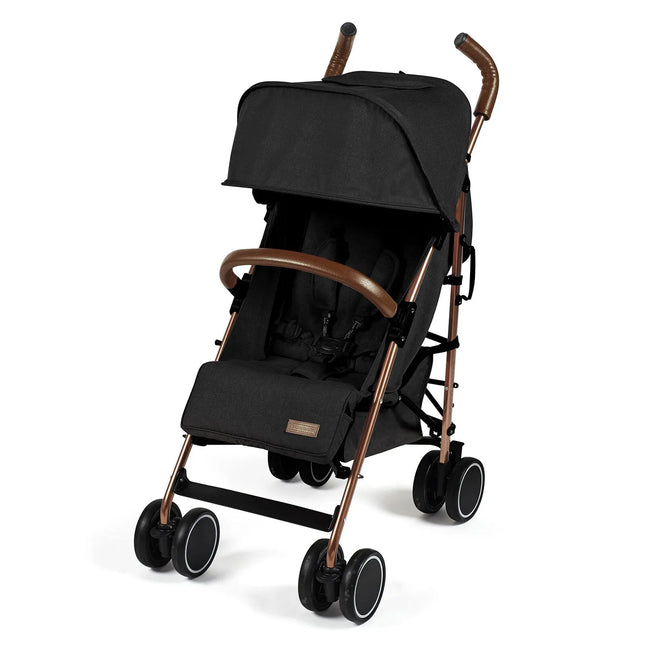 Ickle Bubba Discovery Prime Stroller Black on Rose