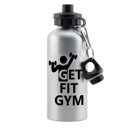 Bespoke Design Silver Water Bottle