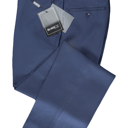 "Bradley" Sapphire Blue Luxury Wool Blend Suit Pants