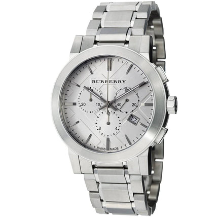 Burberry watch BU 9350 Mens Silver