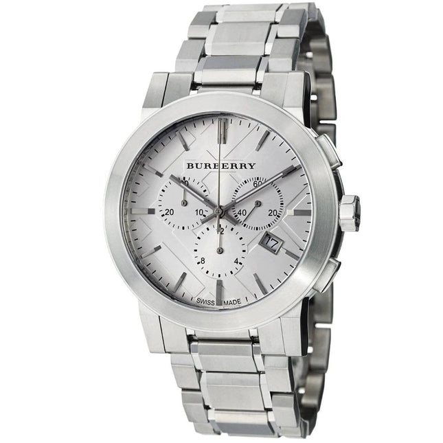 Burberry watch BU 9350 Mens Silver