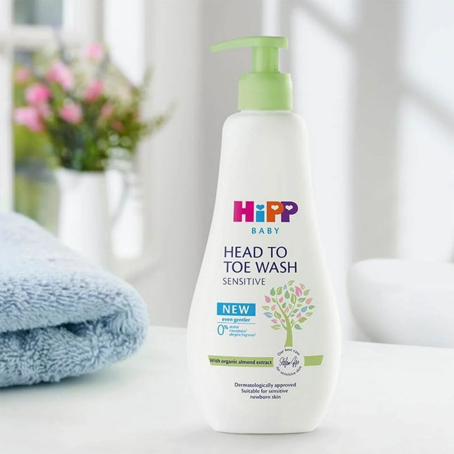 HiPP Head to Toe Baby Wash 400ml