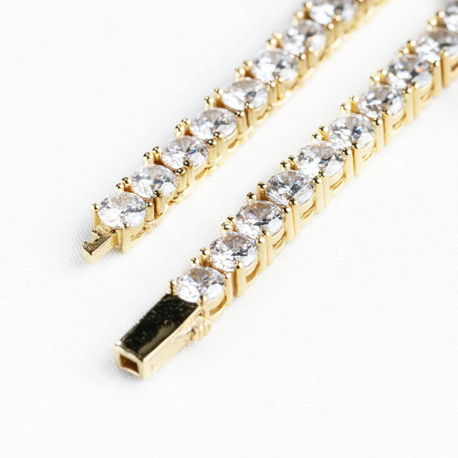 5mm Tennis Chain - Gold
