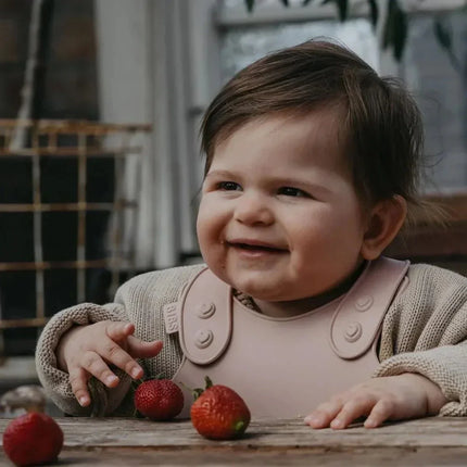 BIBS Dinner Bib - Blush