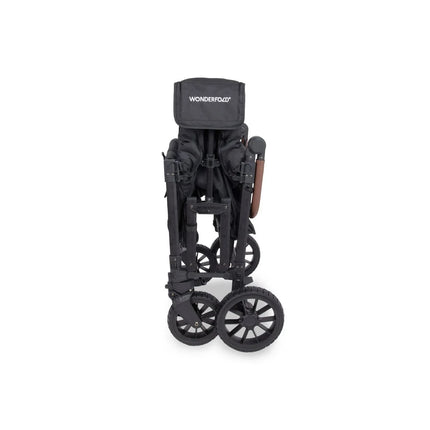 Wonderfold W4 Luxe Pro Stroller Wagon - Jet Black