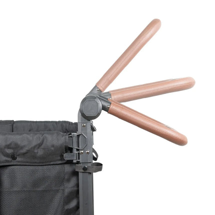 Wonderfold W4 Luxe Pro Stroller Wagon - Jet Black