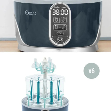 Babymoov Turbo Pure 3-in-1 Steriliser & Dryer & Purified Bottle Storage