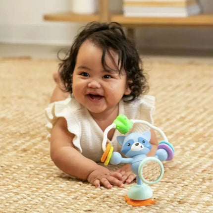 Infantino Stick & Spin High Chair Pal - Racoon