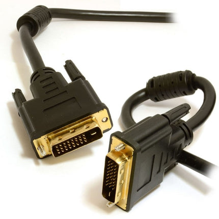 The Electronics Hub 4K UHD DVI-D Dual Link Cable Gold Plated