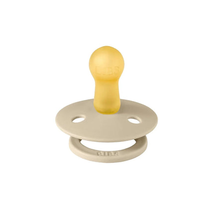 BIBS Colour Latex Soothers 6+ months Pack of 2 - Vanilla & Blush