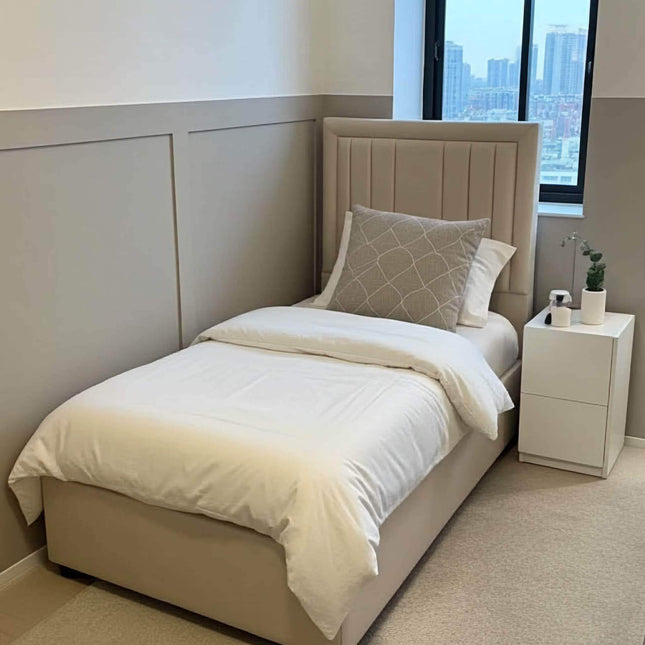 Jose End Lift Ottoman Bed Frame – Luxury Meets Practical Storage