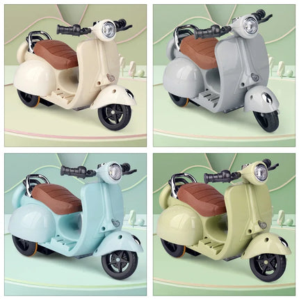 Labubu Doll Mini Electric Motorcycle,labubu Doll Accessories, Fun Cute Doll Toys,With Lights and Music,DIY Kid Christmas Gift