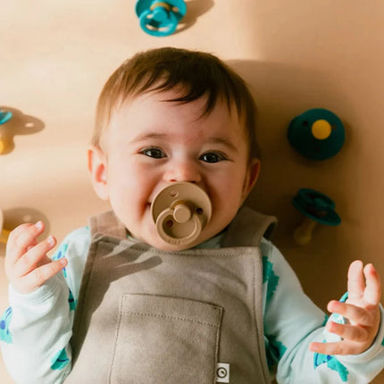 BIBS Colour Latex Soothers 6+ months Pack of 2 - Vanilla & Cloud