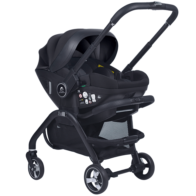 For Your Little One Qubi Infant Car Seat & Stroller - Eclipse Black