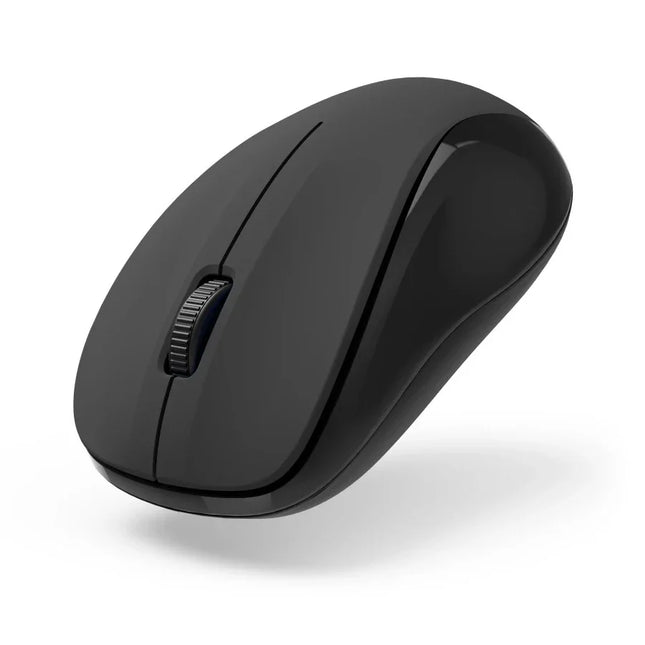Hama MW-300 V2 Silent Optical 3-Button Wireless Mouse, Black
