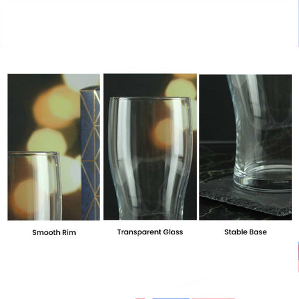 Happy Birthday Auntie Modern Design - Engraved Novelty Tulip Pint Glass