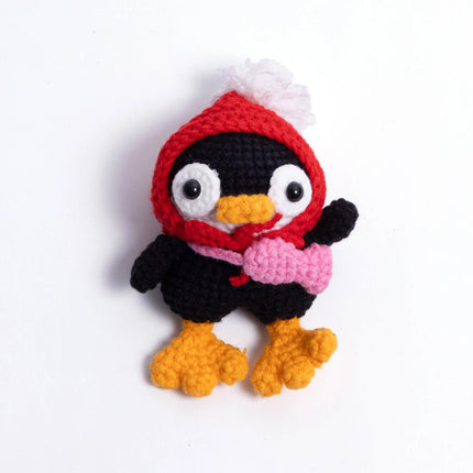 Cute Fashionable Crochet Penguin