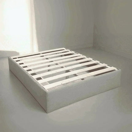 Magma Stud Scroll Sleigh Bed Frame UK