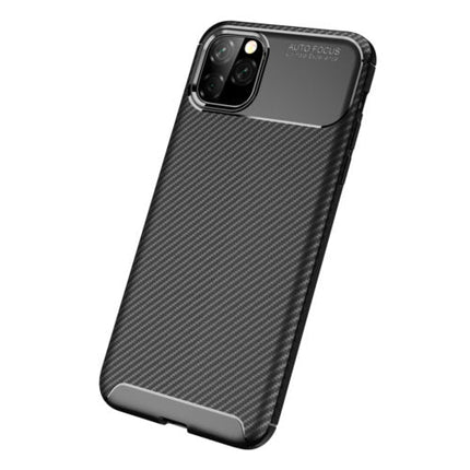 Carbon Fibre TPU Black Case - For iPhone 11 Pro