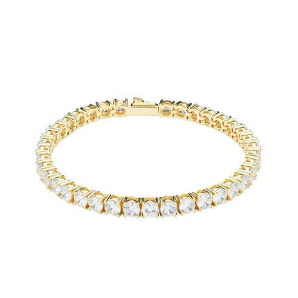 4mm Tennis Bracelet - Gold