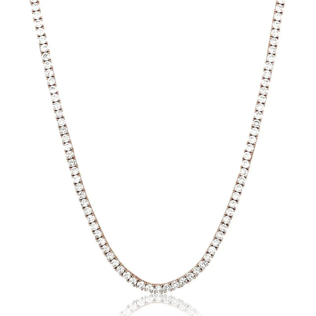 5mm Tennis Chain - Rose Gold