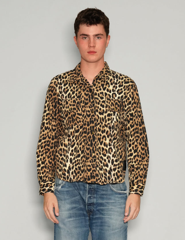 Party Back Leopard Print Shirt