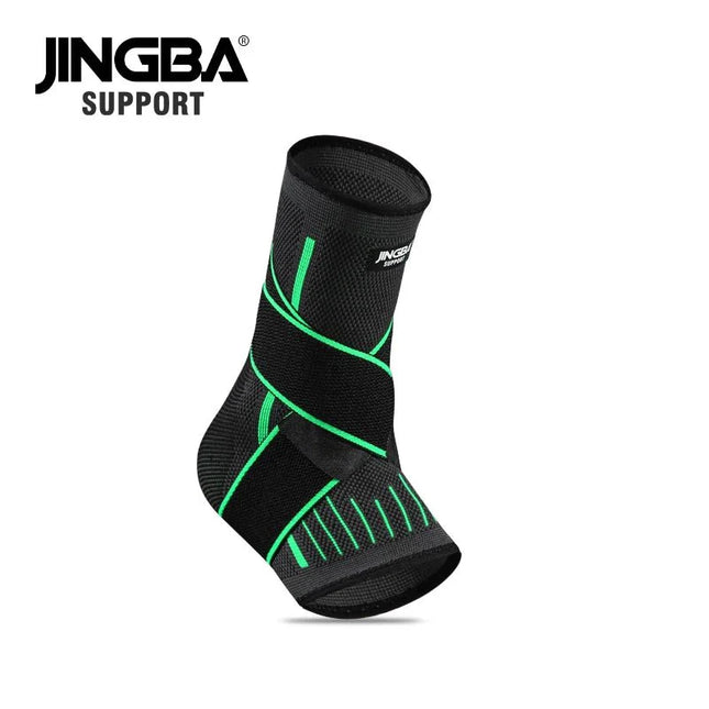 Adjustable Ankle Support Compression Sleeve with Strap for Sports and Recovery