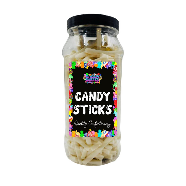 Candy Sticks Sweets Gift Jar - 485g