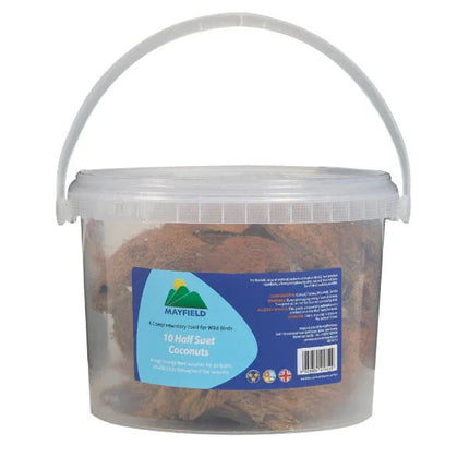 Mayfield Half Suet Coconuts 10's