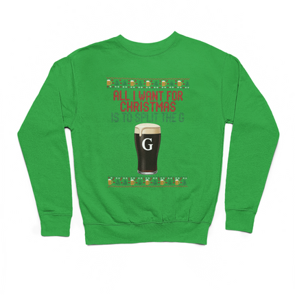 All I Want For Christmas Is To Split The G Sweater