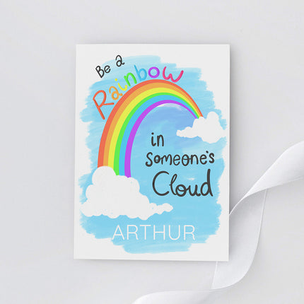Personalised Personalised Be A Rainbow Framed Print