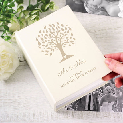 Personalised Family Tree 6x4 Inch Photo Album With Sleeves