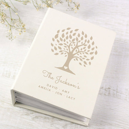 Personalised Family Tree 6x4 Inch Photo Album With Sleeves