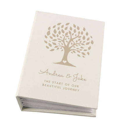 Personalised Family Tree 6x4 Inch Photo Album With Sleeves