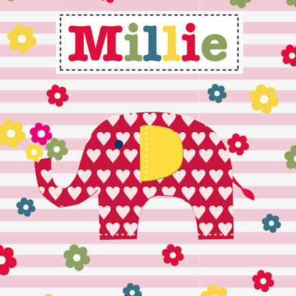 Personalised Personalised Girl's Floral Money Box