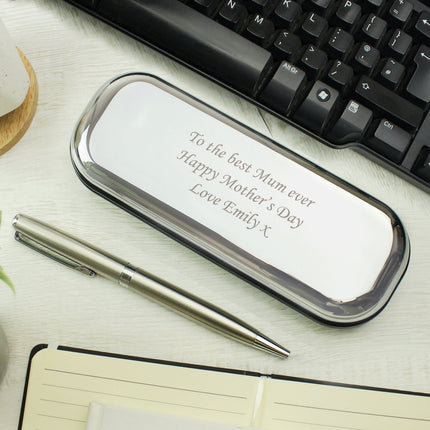 Personalised Pen And Box Set