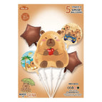 Matte Apple Khaki Barra Five-Piece Set 53.2G