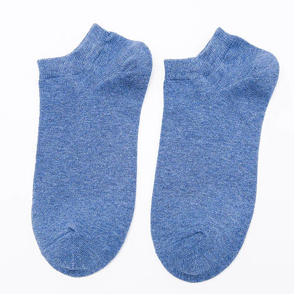 Casual Elegant Men's Stripe Cotton Ankle Socks A Pair