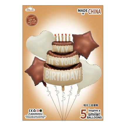 Cute Cartoon Capybara Aluminum Film Party Festival Balloons Party Supplies Balloons 1 Set