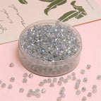 Grey / 4mm Hole Diameter 1.2mm 10g/pack About 135 Pieces